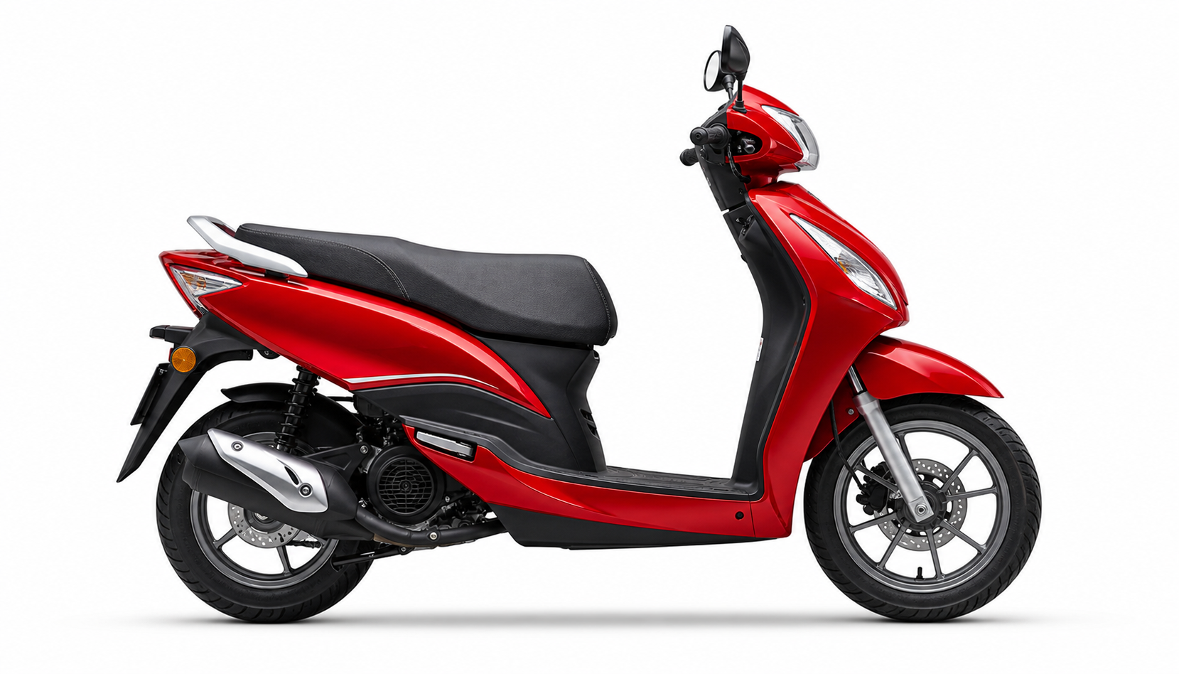 Red city scooty rental in Siliguri