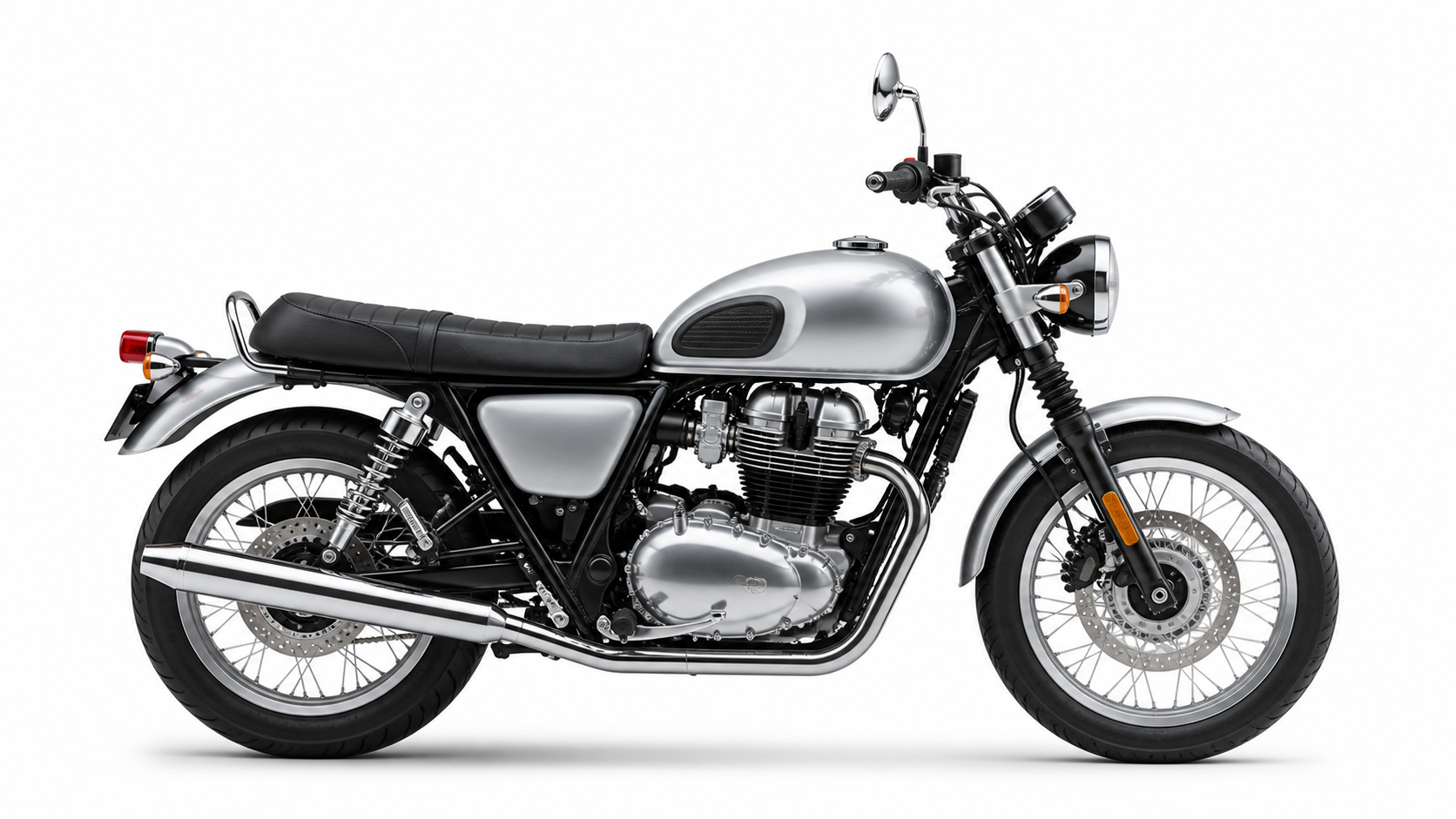 Retro roadster bike rental in Siliguri